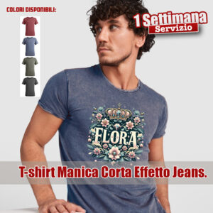 Magliette effetto jeans Personalizzate da Uomo 24H