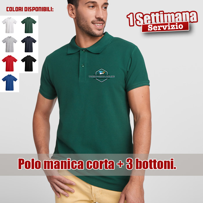 polo personalizzate da uomo qualità