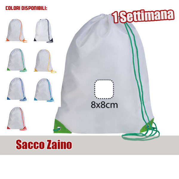 Sacco Zaino Personalizzabile